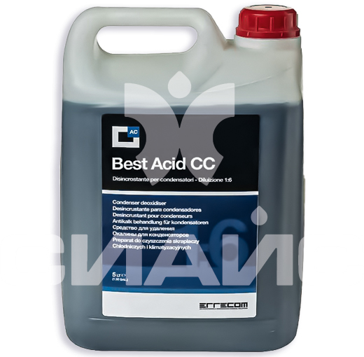 Очиститель для конденсаторов Errecom Best Acid CC AB1212 P 01 кислотный канистра 5 л