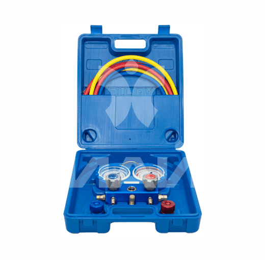 Манометрический коллектор Value VMG-2-R134A двухвентильный в кейсе