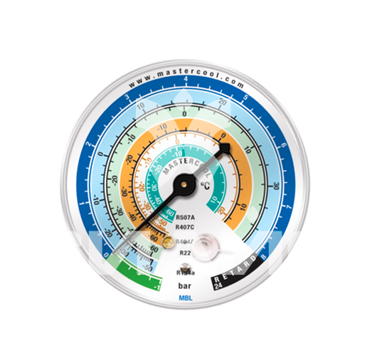 Манометр Mastercool MBL 80 мм